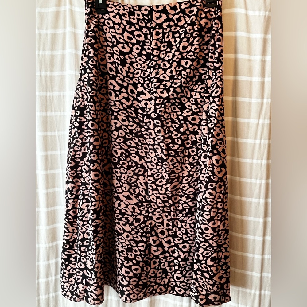 Shein Cheetah Print Skirt